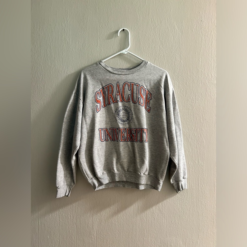 vintage syracuse university crewneck sweatshirt